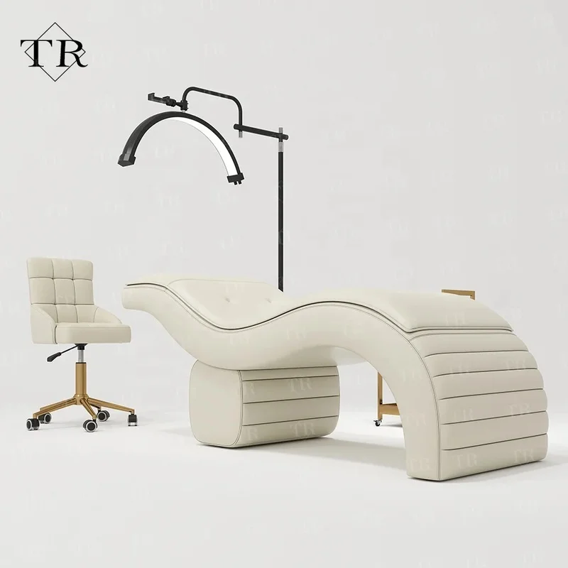 Turri Modern Eyelash Treatment Spa Beauty Chair Lash Care Therapy Extension Bed Table Stretchers Mattress Topper Memory Foam Bed