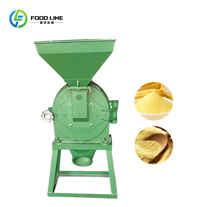 Maize Flour Milling Machine Grinding Mill Machine for Maize Meal diesel Maize Roller Mill Machine