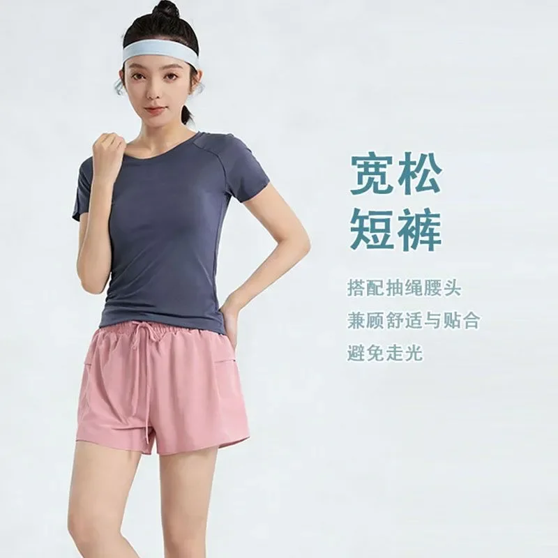 New Summer Sports T-shirt Quick Drying Fitness Cycling Running Top Repair Thin Yoga Wear Women Short Sleeve Yoga Shirt Deportiva