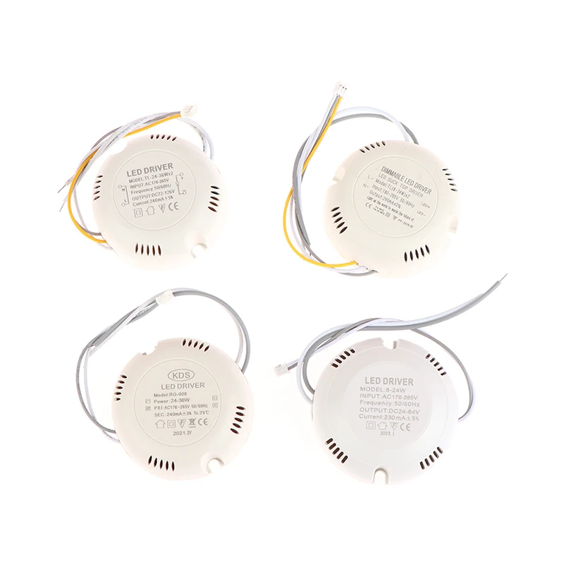 1PC 240-300mA 8-24W/25-36W LED Driver Light Ceiling Power Supply Double Color Lighting AC176-265V LED Driver New