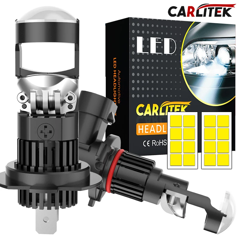 

H7 H11 9005 LED Bulbs H7 LED Mini Projector Lens H8 H9 HB3 9006 HB4 Auto Car Lights Fog 12V 6000K White 1:1 Plug&Play 7055 CSP