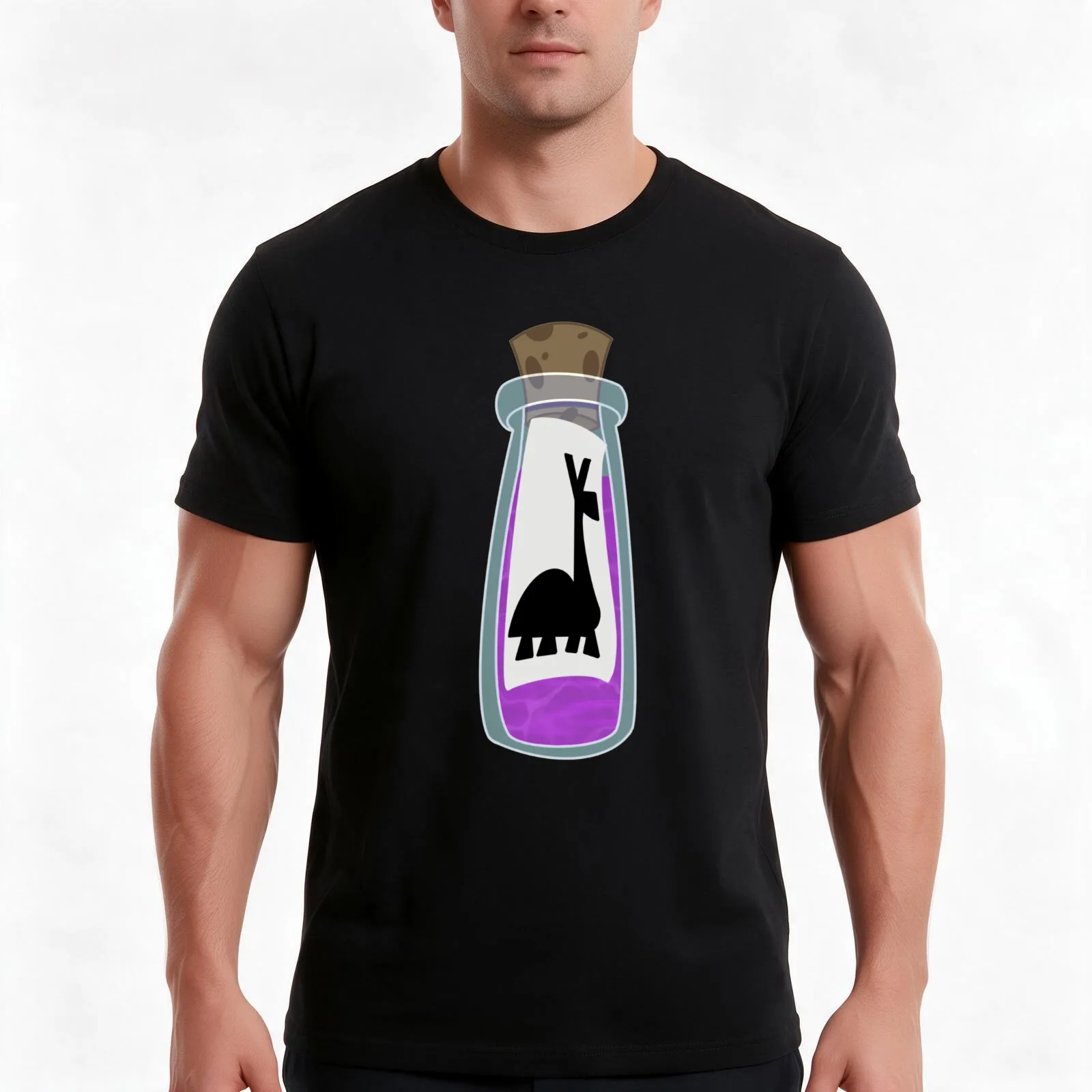 Llama extract T-Shirt, Summer Casual Cotton Tee, Oversized Streetwear Tops, Vintage Graphic Print, Loose Fit Short Sleeve
