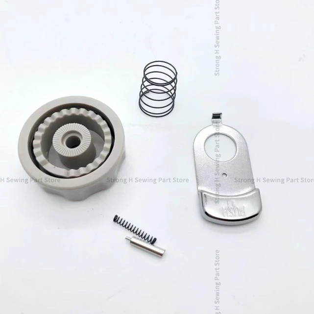 1set Needle Distance Scaleplate Needle Code Adjustment Assembly with Locking Device Dial 0-5 for Computer Lockstitch Sew Machine