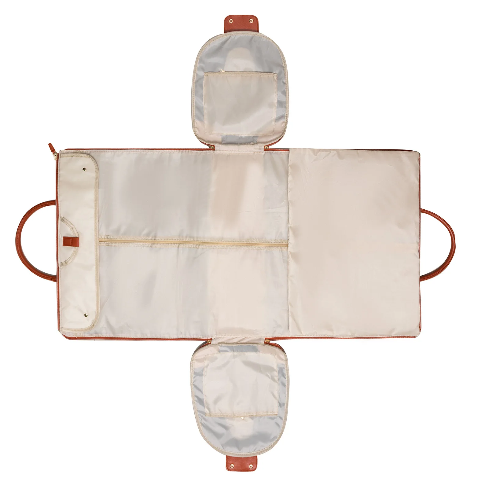 Retro Travel Handbag Folding Clothing Duffel Bag Outdoor Fitness Bag Multi-functional Side Buckle Travel Bag