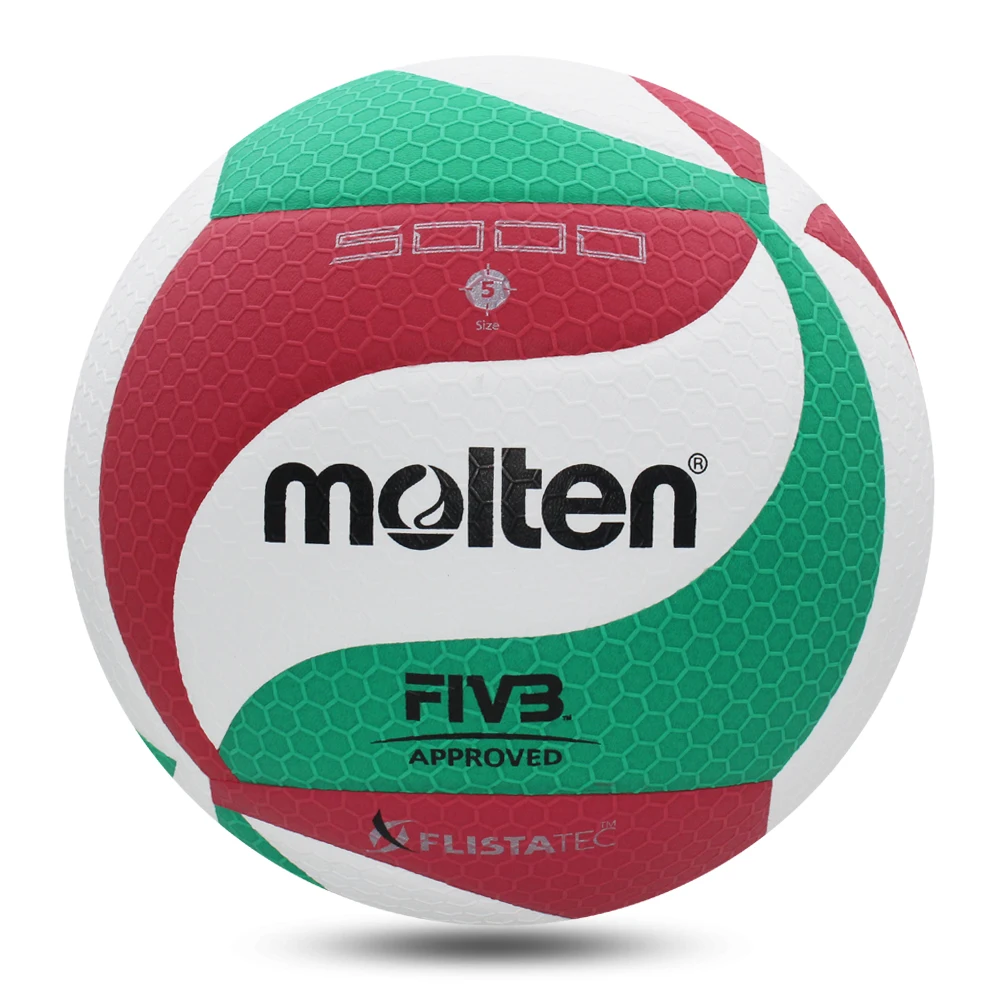 

Molten Original Volleyball Size 5 Volleyball PU Ball for Students Adult and Teenager Competition Training Outdoor Indoor Ball