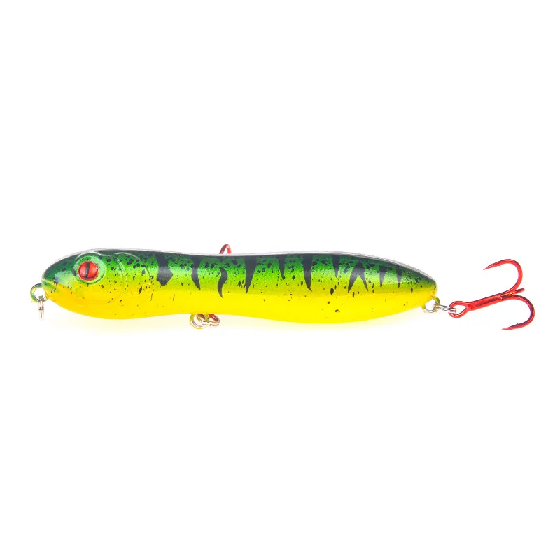 1 Stück/8 Stück 10cm/15,6g Schwimmender Angelköder Pencil Bait Popper Oberflächenköder Künstliche Köder Set für Karpfenangeln – Detail 7