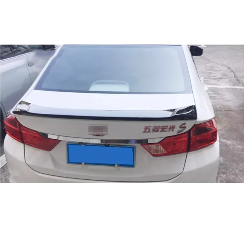 Tylna klapa bagażnika, spojler, lotka do Honda City 2015 - 2018, materiał ABS, dekoracja tylnego spojlera, dedykowane akcesoria. — zdjęcie 5