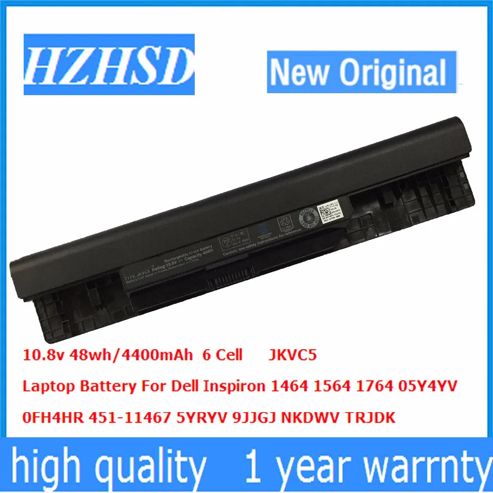 

10.8V 48Wh/6CELL Original New JKVC5 Laptop Battery for Dell Studio 1464 1564 1764 I1464 I1564 P09G 9JJGJ TRJDK 0FH4HR