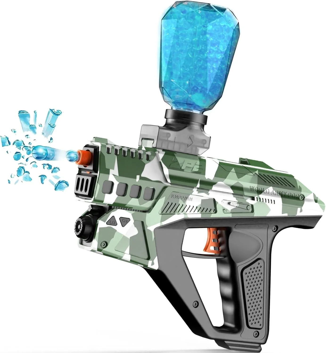 충전식 전기 블래스터 - 팀 전투를 위한 자동 야외 장난감 총 - 이상적인 선물(총알은 포함되지 않음)