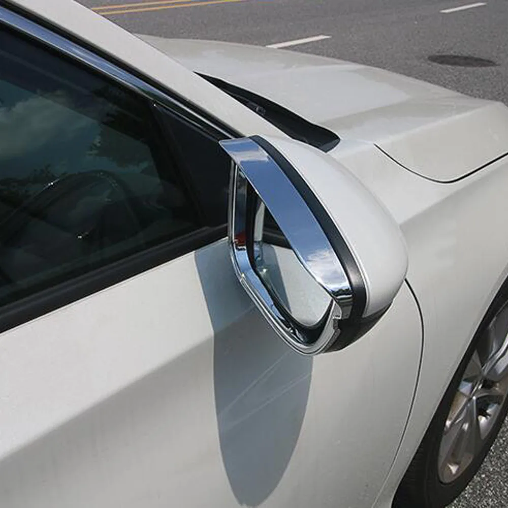 ABS Plastic Car Rearview Mirror Rain Eyebrow Cover Decoration Frame Auto Exterior Accessories For Honda Accord 11th 2023 2024