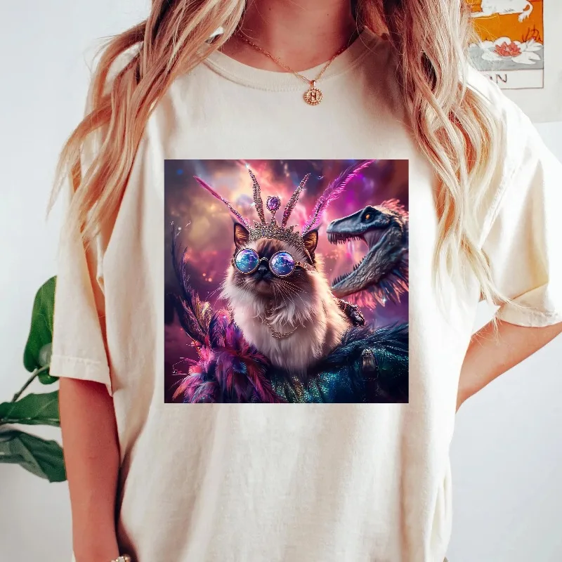 Dungeon Explorer Karl T-shirt: Science Fiction Book Enthusiast Women's T-shirt Four Seasons New Style Unisex High Street T-shirt