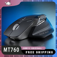 Rapoo MT760 Gamer Mouse 3Mode 2.4G Bluetooth Wireless Mouse Lightweight 11 Buttons Office E-sport Gaming Mice For Windows Gifts