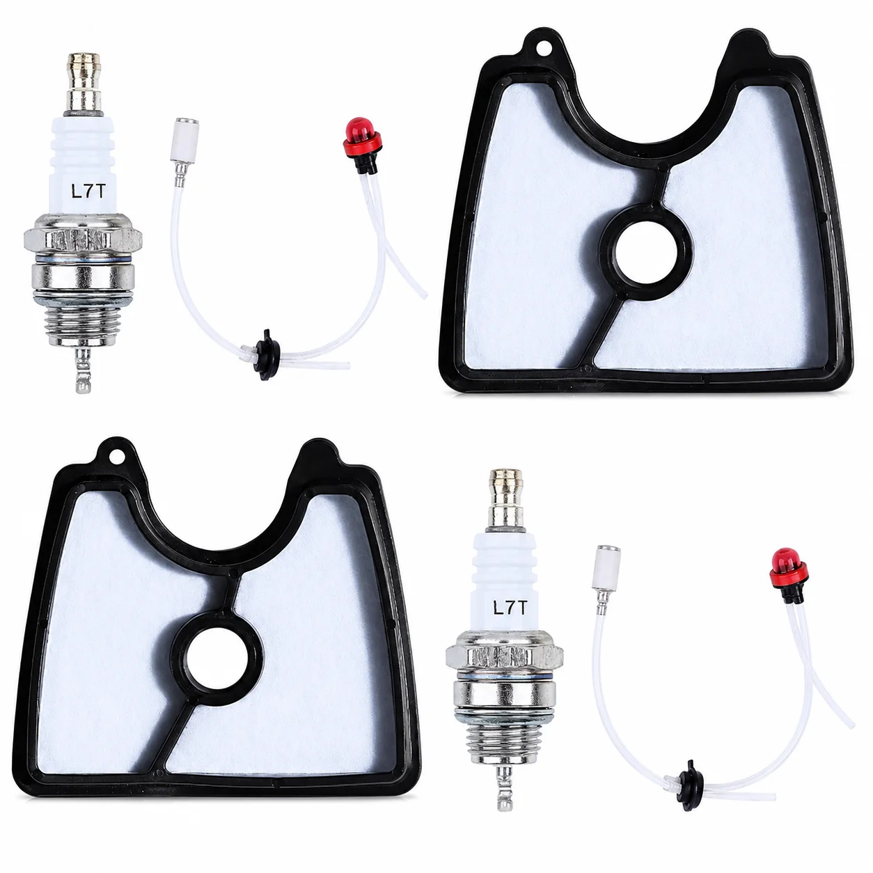 Fuel Line Air Filter Spark Plug Tune Up Kit for Husqvarna 125B 125BX 125BVX Leaf Blower Replaces 581798001 545081841 5450818-41