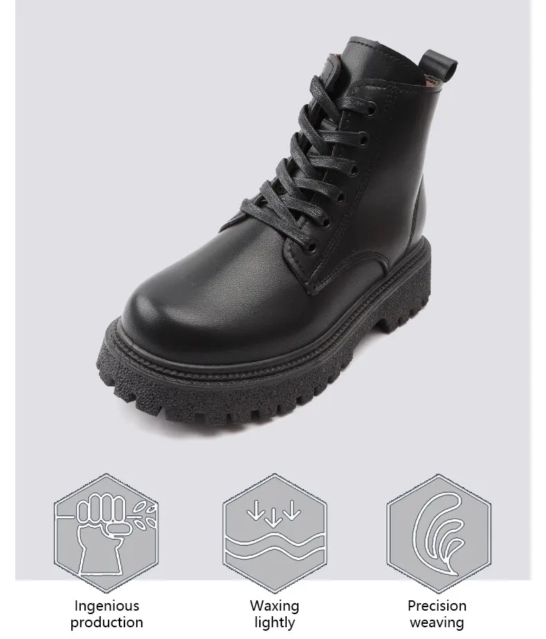 Waxed Wohnung Schnürsenkel Leder Wasserdicht Casual Schuhe Schnürsenkel Unisex Stiefel Schnürsenkel Länge 60 80 100 120 140 160 180 CM 1 paar – Detail 4