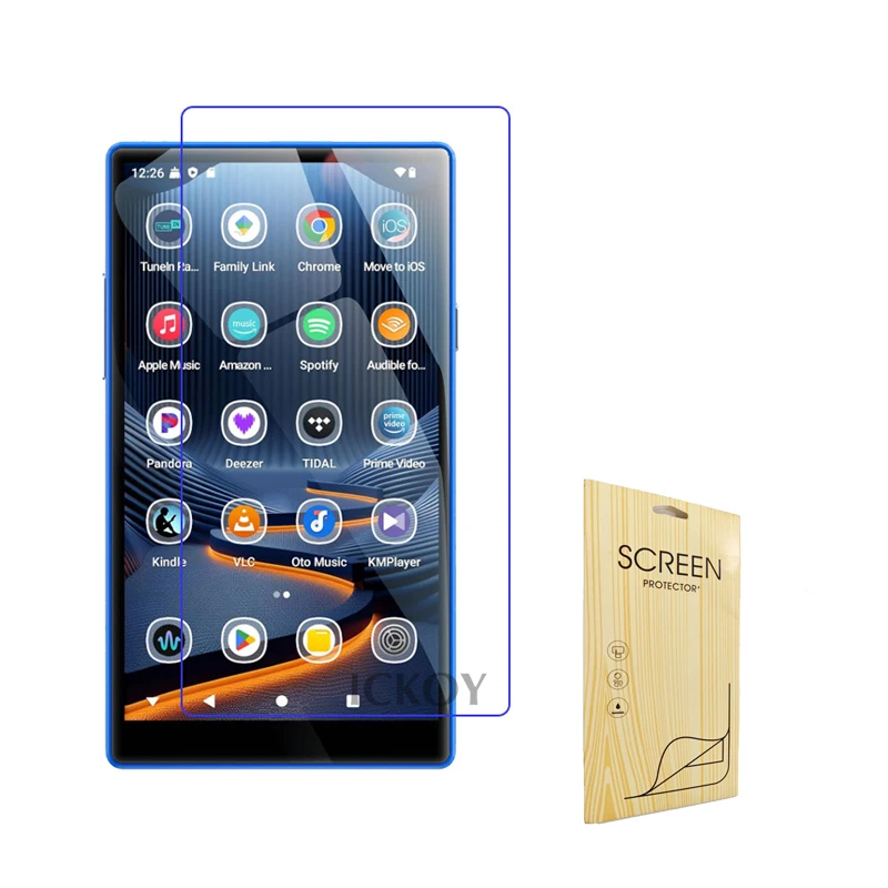 Screen Protector for MECHEN X52 X56 X55 Music Player, High-definition Scratch Resistant Film MP3 MP4 Accessories