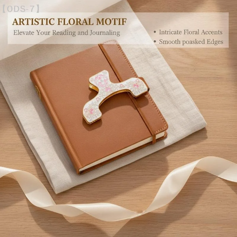 [ODS-7]Fashion Painted Vintage Book Page Clips Anti-Flip Reading Bookmarks Reusable for Students Daily Reading Office Stationer