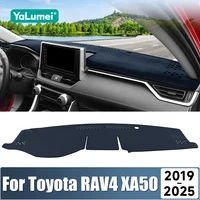 Estera para salpicadero de coche, parasol, cubierta de escritorio para instrumentos, accesorios para Toyota RAV4 XA50 2019 2020 2021 2022 2023 2024 2025 híbrido
