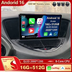 Android 16 For Subaru Tribeca WX W10 2004-2014 LHD 2K QLED Android Car Radio Multimedia Video Player GPS Stereo CarPlay Auto Dsp