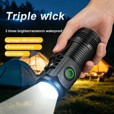 Mini Clip-On Rechargeable Cap Light
