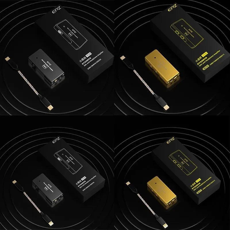 EPZ TP20 TP30 portatile MQA USB DAC Audio amplificatore per cuffie/Dongle tipo C ES9038Q2M DSD256 DSD512 Decoder 3.5mm 4.4mm