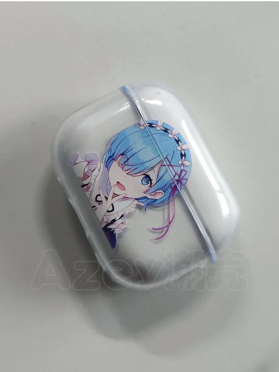 Чехол Evil Rebellion Geass Japan Anime из мягкого силикона TPU для AirPods 4 Pro 1 2 3, прозрачный чехол для Bluetooth-наушников