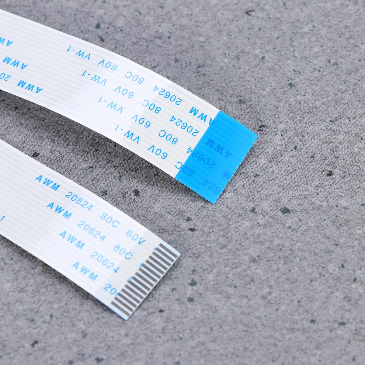 15-Pin Flat Ribbon Cable with Reinforced Ends for Camera, Laptop, TV, and PC Boards