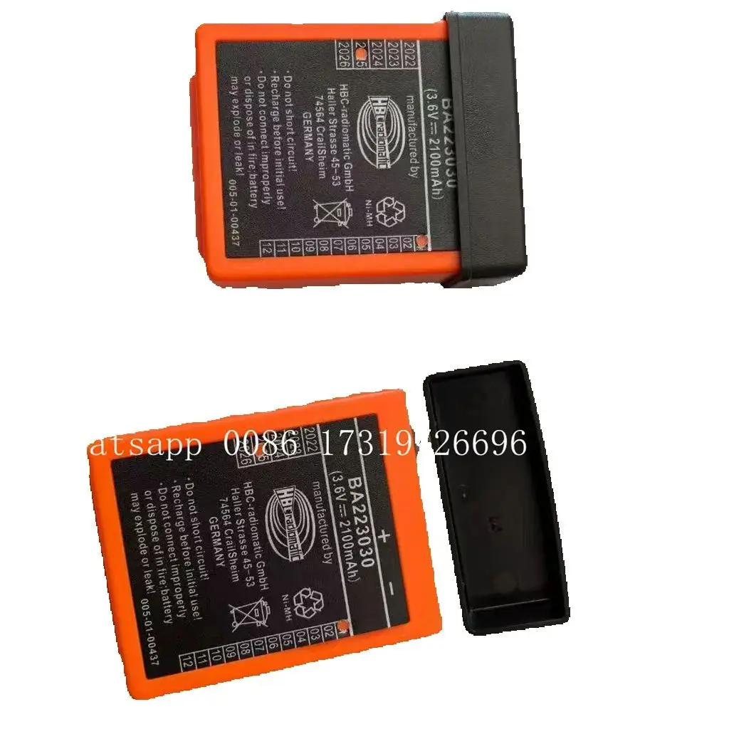 Batería HBC BA223030 FUB05AA Batería DE CONTROL REMOTO putzmeister Control remoto repuestos para bomba de hormigón