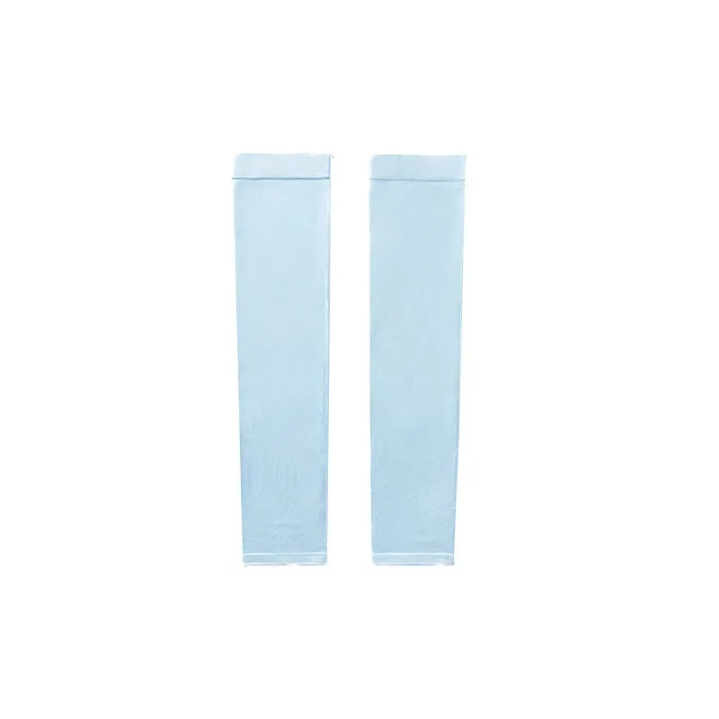 Mangas de hielo con protección solar Mangas de seda de hielo para hombres y mujeres Versión suelta de verano más mangas de manga larga