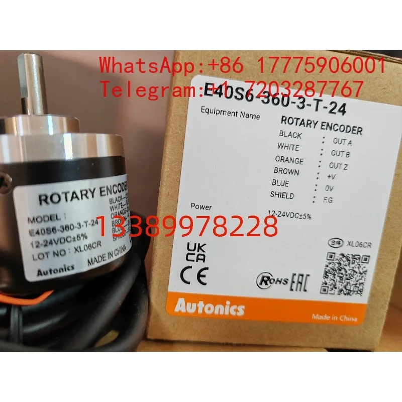 AUTONICS Encoder E40S6-360-3-T-24