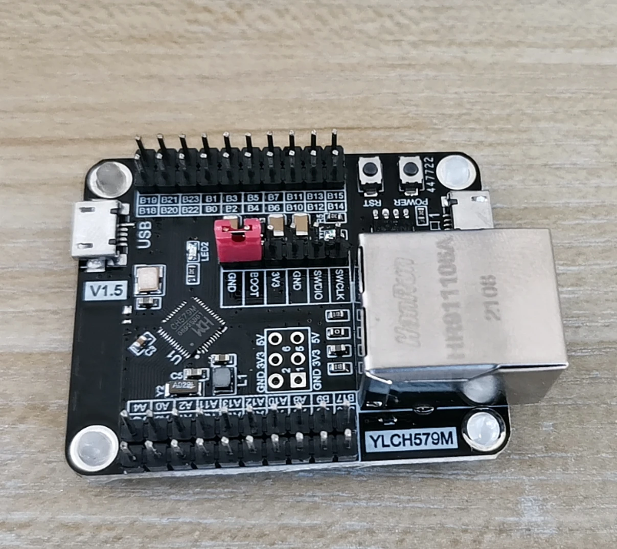

Последовательный порт Ch579m для платы разработки Ethernet заменяет STM32 вместо хоста DTU Bluetooth Ble USB