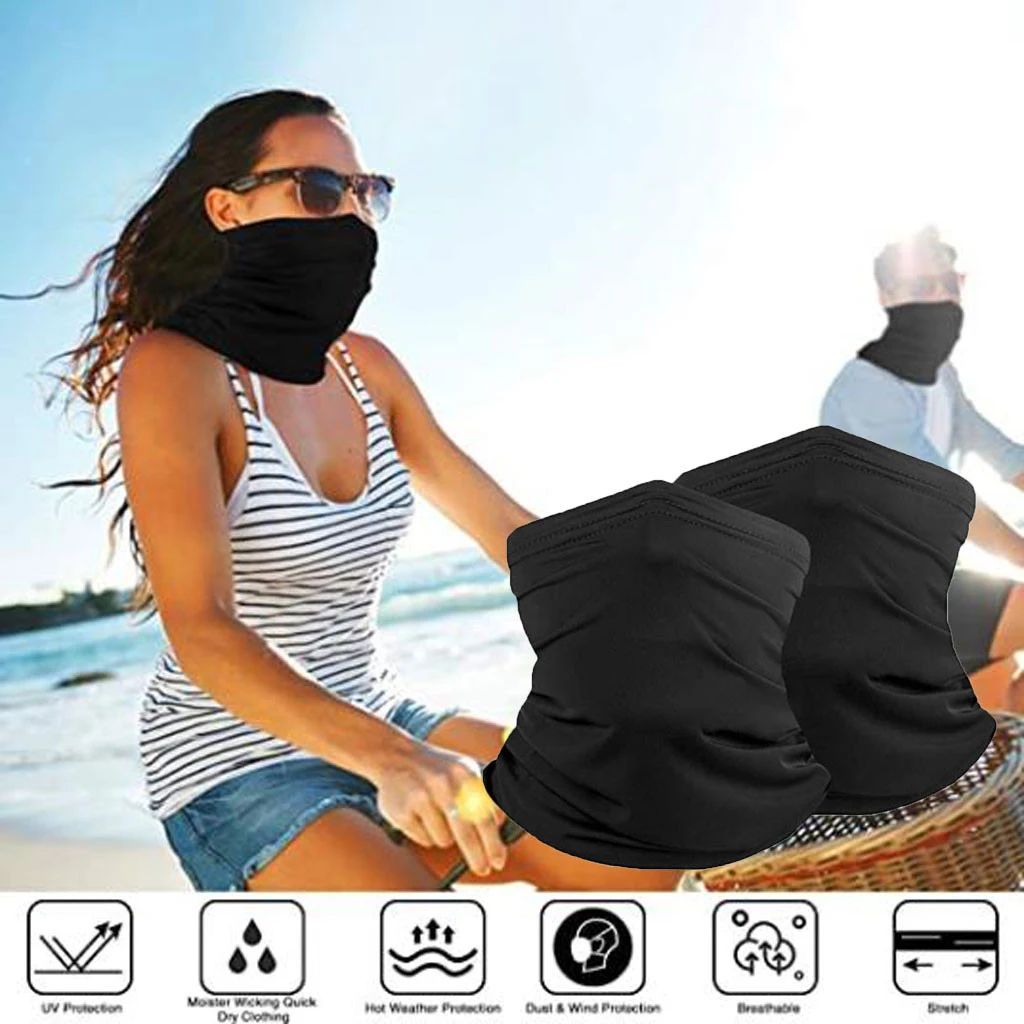 Personalized Customized DIY Logo Scarf Face Mask Warmer Windproof Outdoor Sports