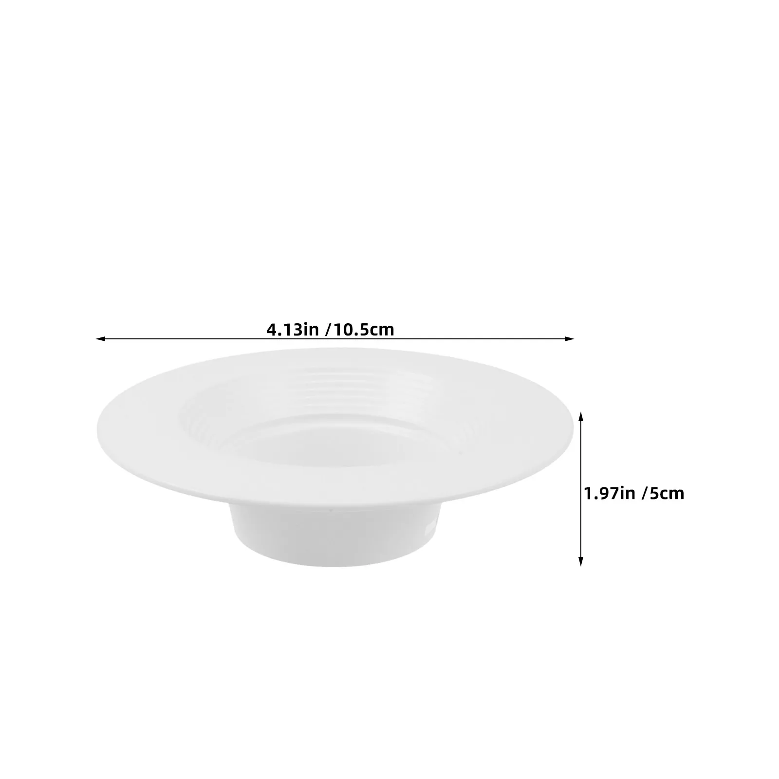 1Set Spotlight Frame Recessed Light Fixture Frame Metal Trim Ring for Downlight Ceiling Mounting E26 Socket 4 Inch Remodel Light