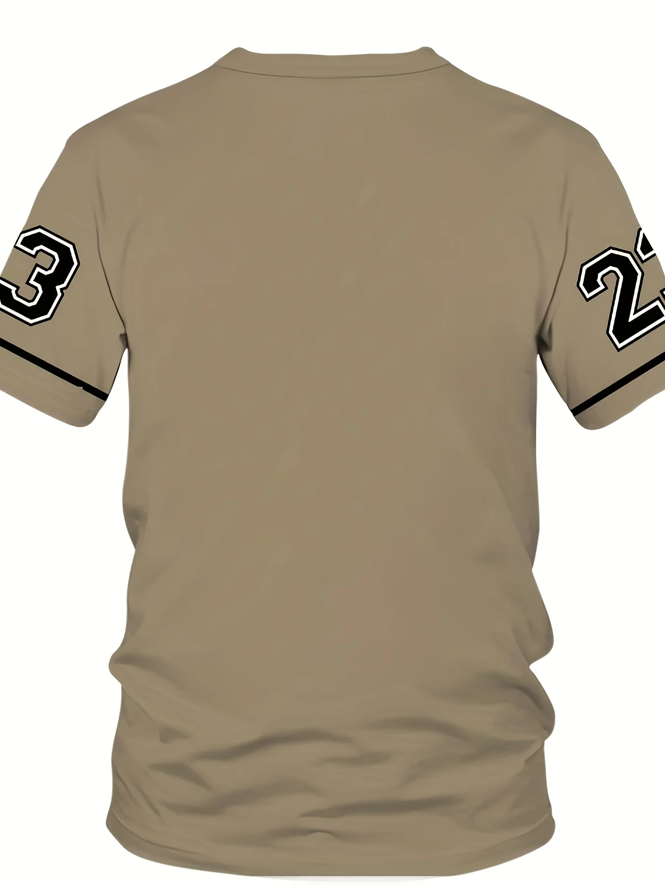 New 3D Digital 23 digital print sporty casual fashionable soft comfortable and lightweight men's T-shirt for summer 2025 image 6