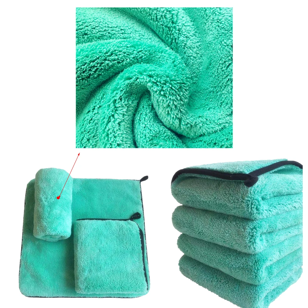 1200GSM Car Wash Microfiber Towel Car Cleaning Drying Auto Washing Cloth Car Detailing Micro Fiber Rag Car Accessories Tool