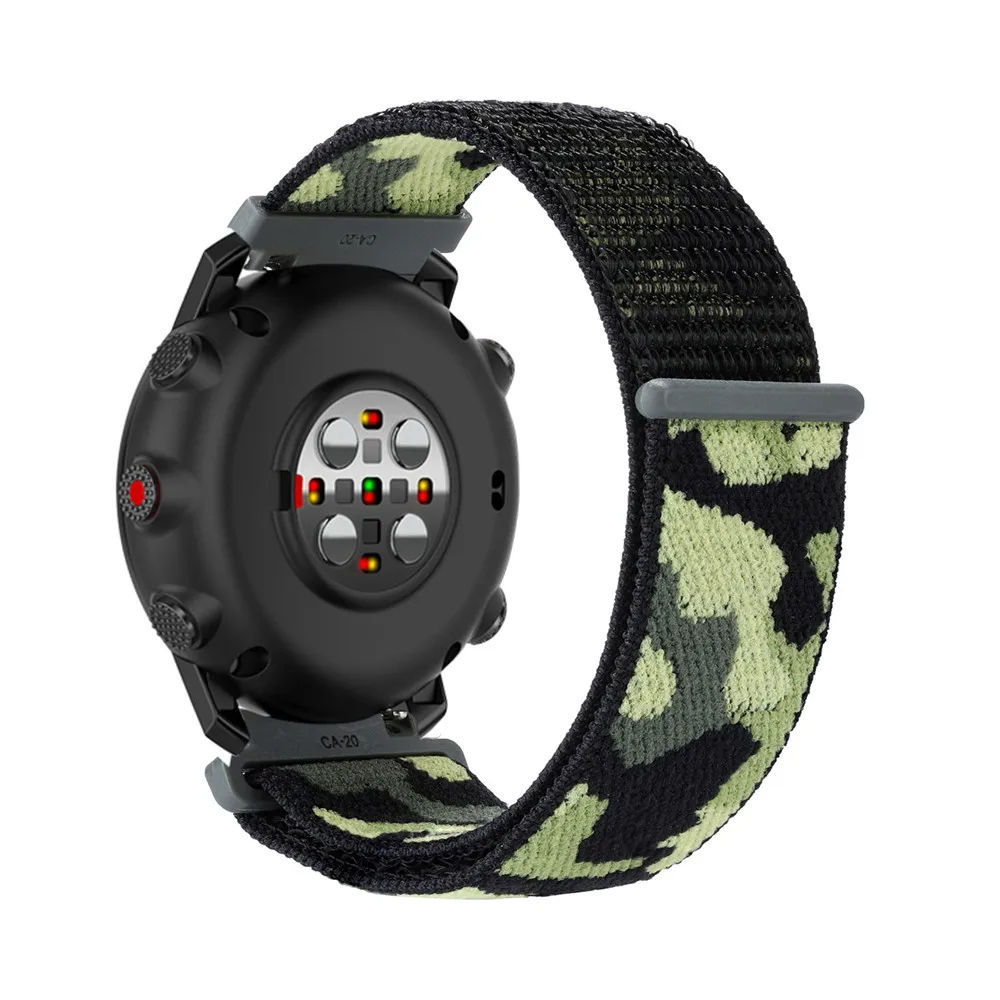 

Camouflage Bands for Polar Vantage M/Vantage M2/Vantage M3/Vantage V3/Grit X/Grit X Pro/Grit X2 Pro Band, Nylon Velcro Strap
