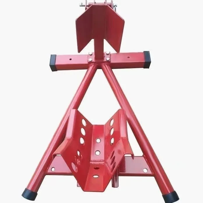 Universal Motorcycle Front Wheel Support Stand Trailer Stand Parking Lifting Stand Repair Display Transport Parking S