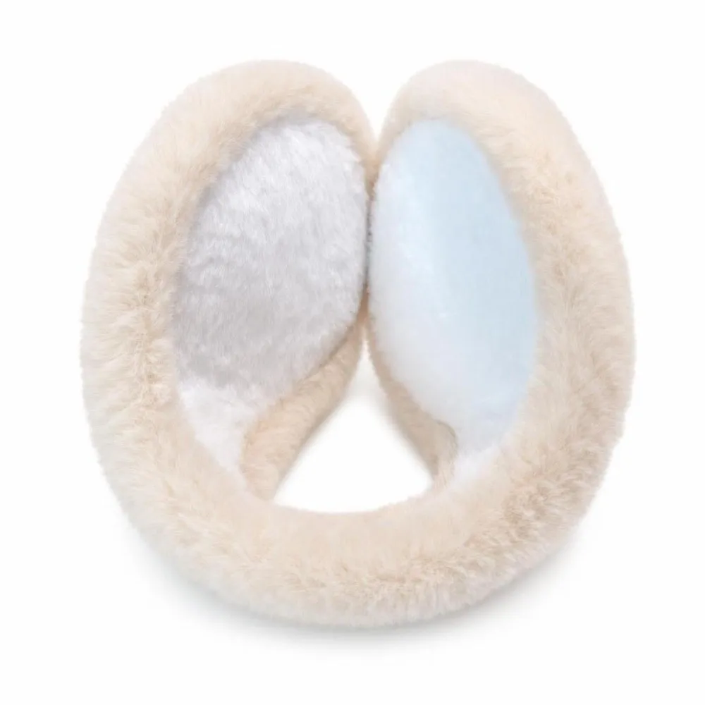 Rear Worn Style Rear Hanging Ear Muffs Portable No Pressure Windproof Ear Covers Lightweight Skin-friendly Fabric
