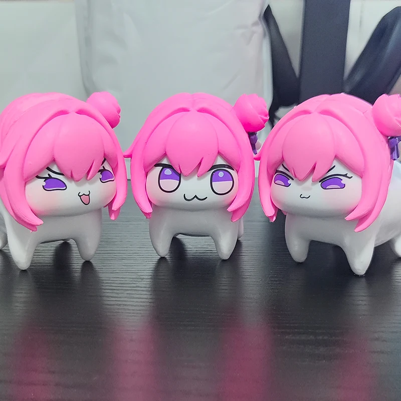 تمثال دورو نيككي إصدار Q من فيكتوري جوديس، لعبة كلب وردي، ديكور أنمي، هدية، نموذج PVC ثابت، لعبة للأعمار 8+