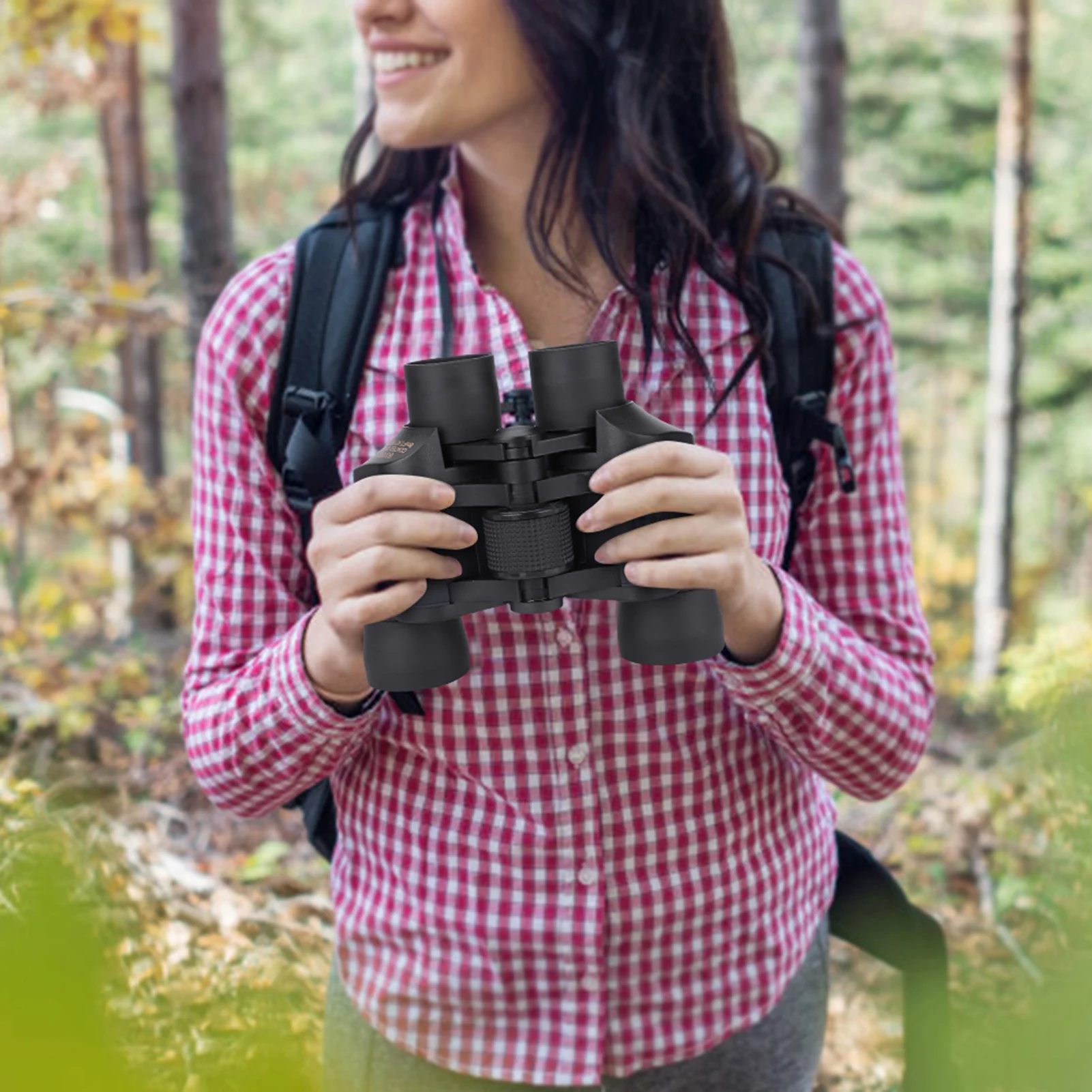 8 X Binocular portátil de alta definição para esportes ao ar livre militares