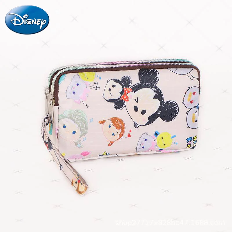 Disney Mickey Mouse Wallet Cartoon Mickey Purse Phone Bag Coin Purse Card Holder Case Clutch Large Capacity Fashion Trend Clutch