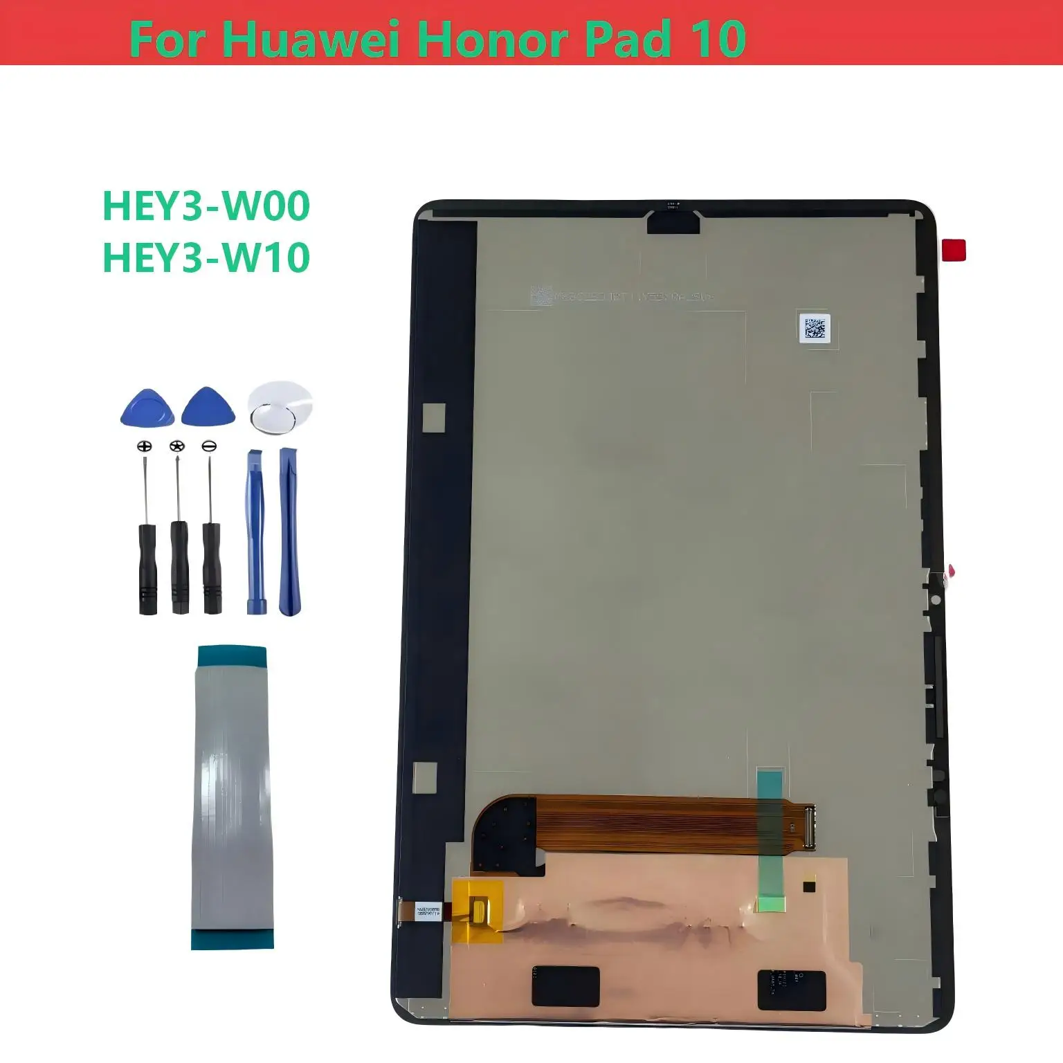 Ori For Huawei Honor Pad 10 HEY3-W00 HEY3-W10  LCD Display Touch Screen Digitizer Glass Assembly Repair