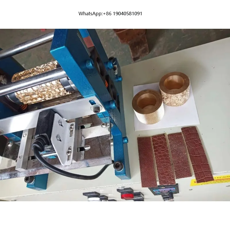 Electric Hydraulic Leather Belt Embossing Die Machine for Belt Making Machine