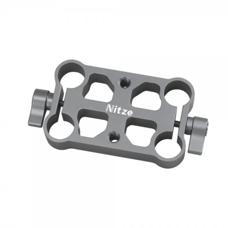 Nitze Height Riser Dual 15mm Rod Clamp - N14