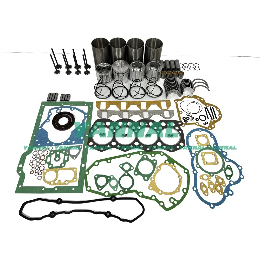 

S4F Cylinder Liner Kit With Gasket Set Bearing&Valves&Guides For Mitsubishi