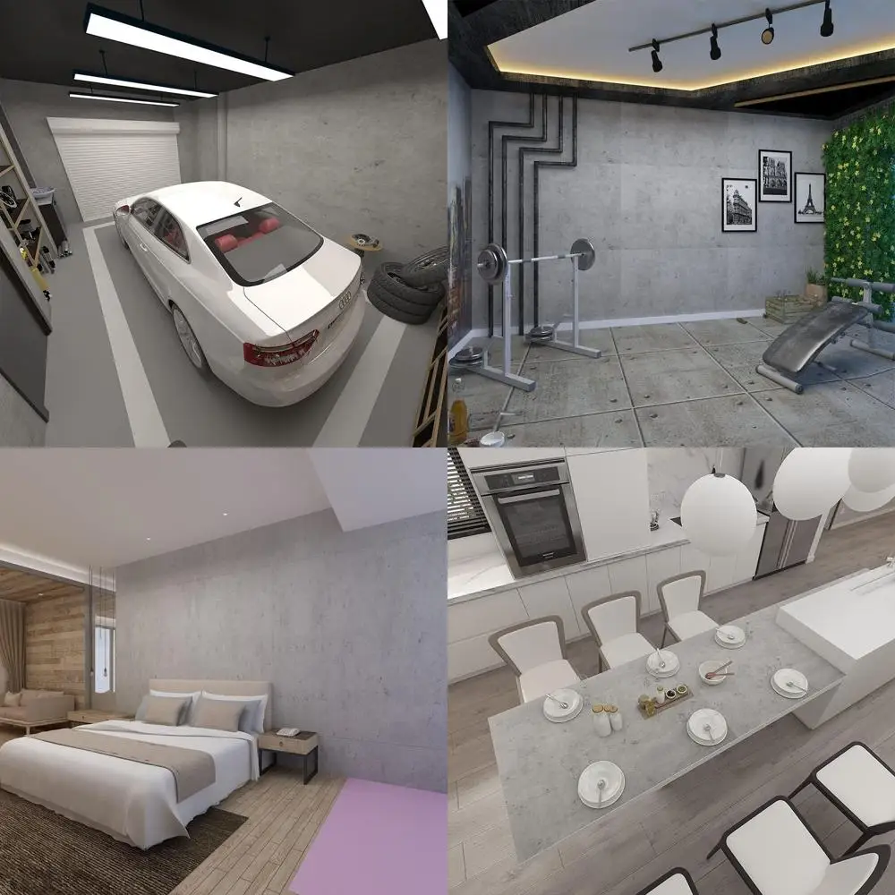 

3D матовые текстурированные светло-серые бетонные обои с кожурой и наклейкой - водонепроницаемый винил для домашнего декора