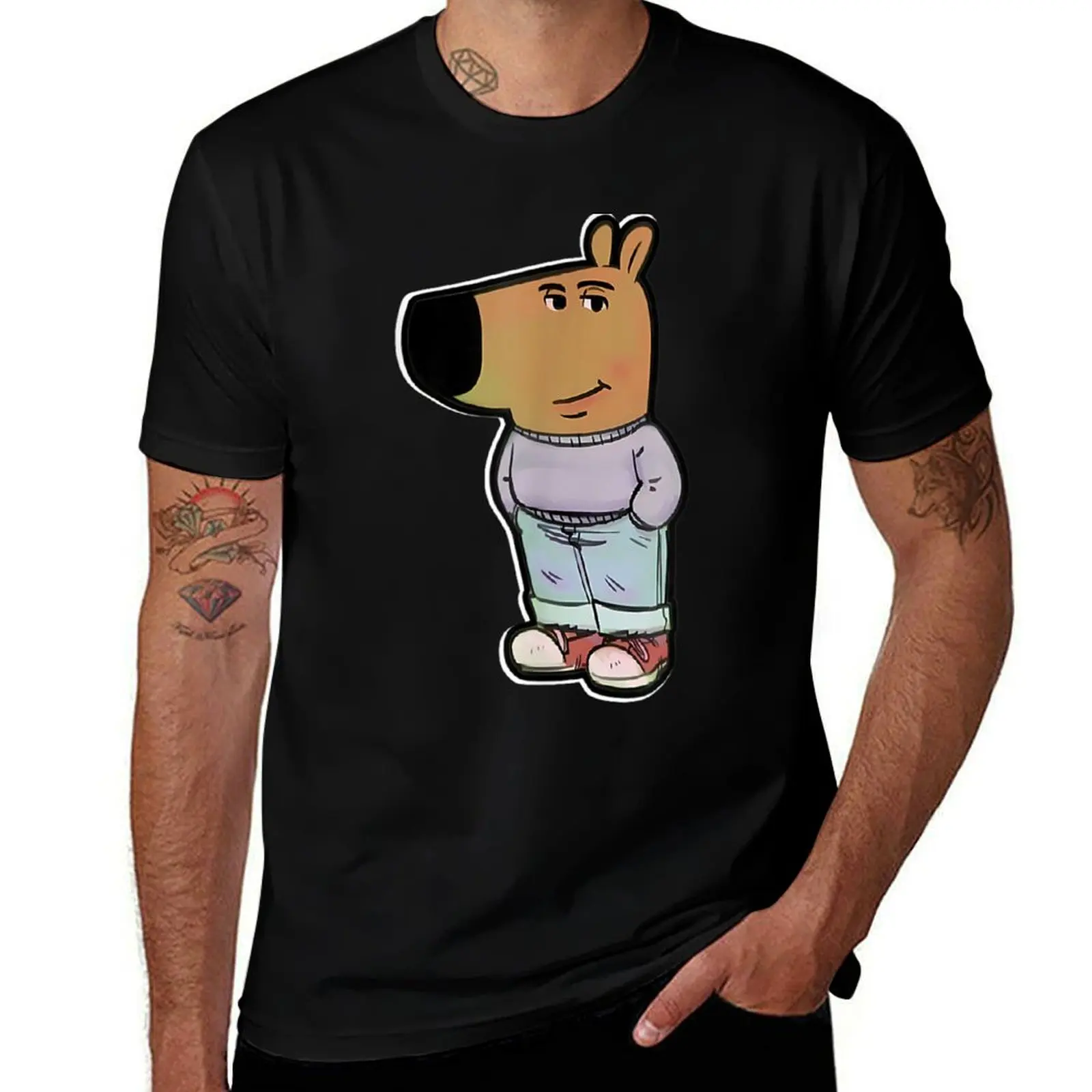 

my new character is a chill guy meme funny chill guy meme - Chill Guy T-Shirt t shirt personalised man t shirts for men T-shirt