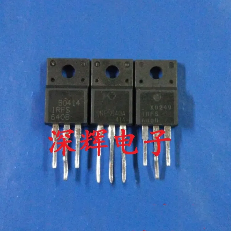 Used 5pcs IRFS640 IRFS640A IRFS640B TO-220F Original disassembly