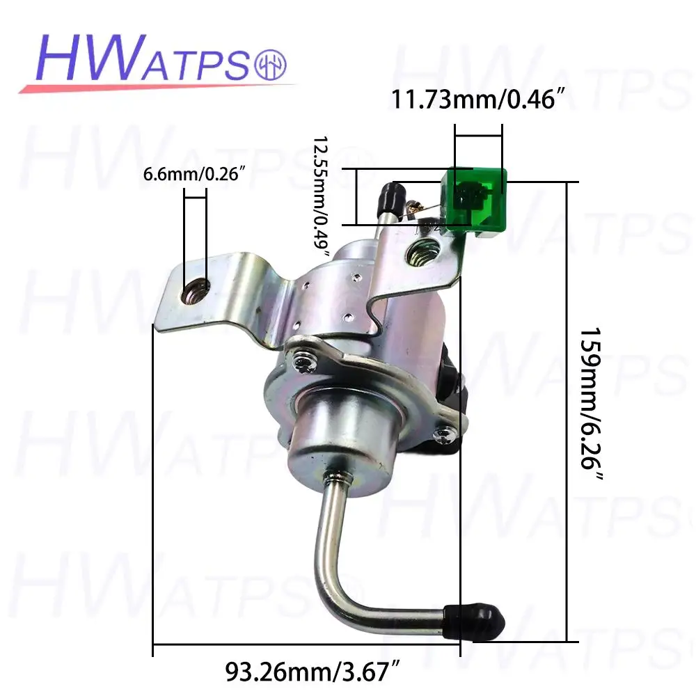 New Electric Fuel Pump 23100-87515 For Daihatsu Zebra / Espass Applause 1300 Pickup 1000 Bus Suzuki Carry / Futura Toyota Kijang