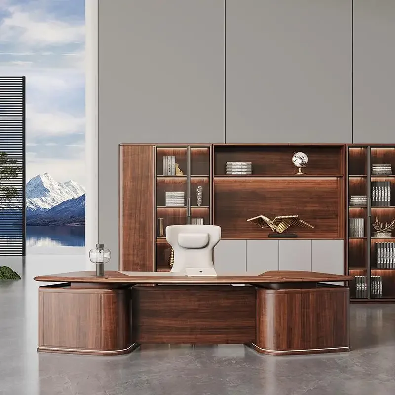 Secretary Storage Office Desk Organizer Boss Standing Conference Computer Desks Gaming Unique Escritorio Oficina Desk Furniture
