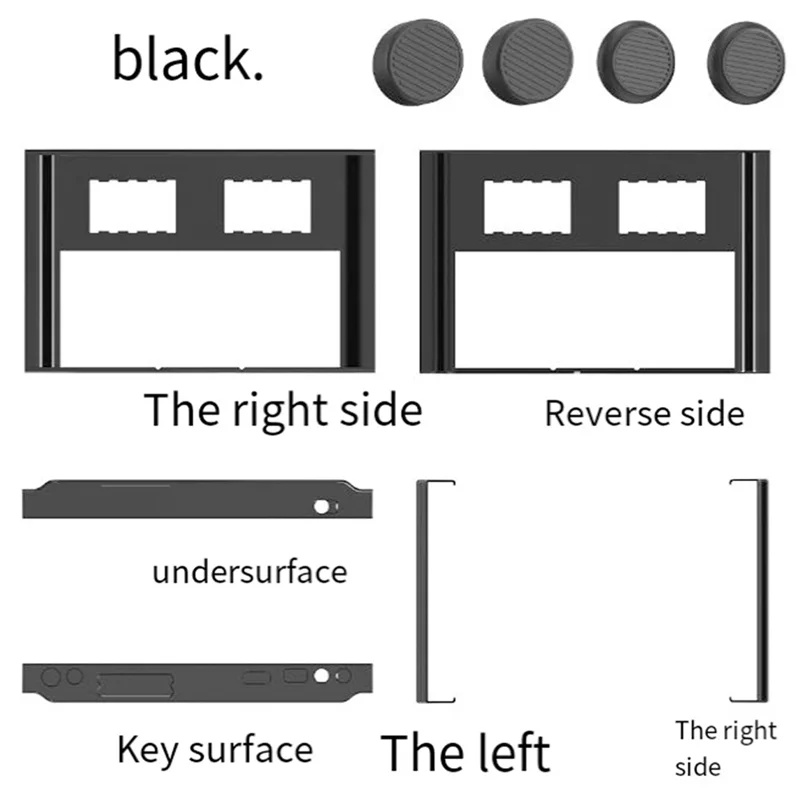 A93P Suitable For Lenovo Legion Go Savior Handheld Monitor PC Protective Case Silicone Rocker Cap Replacement Parts Accessories